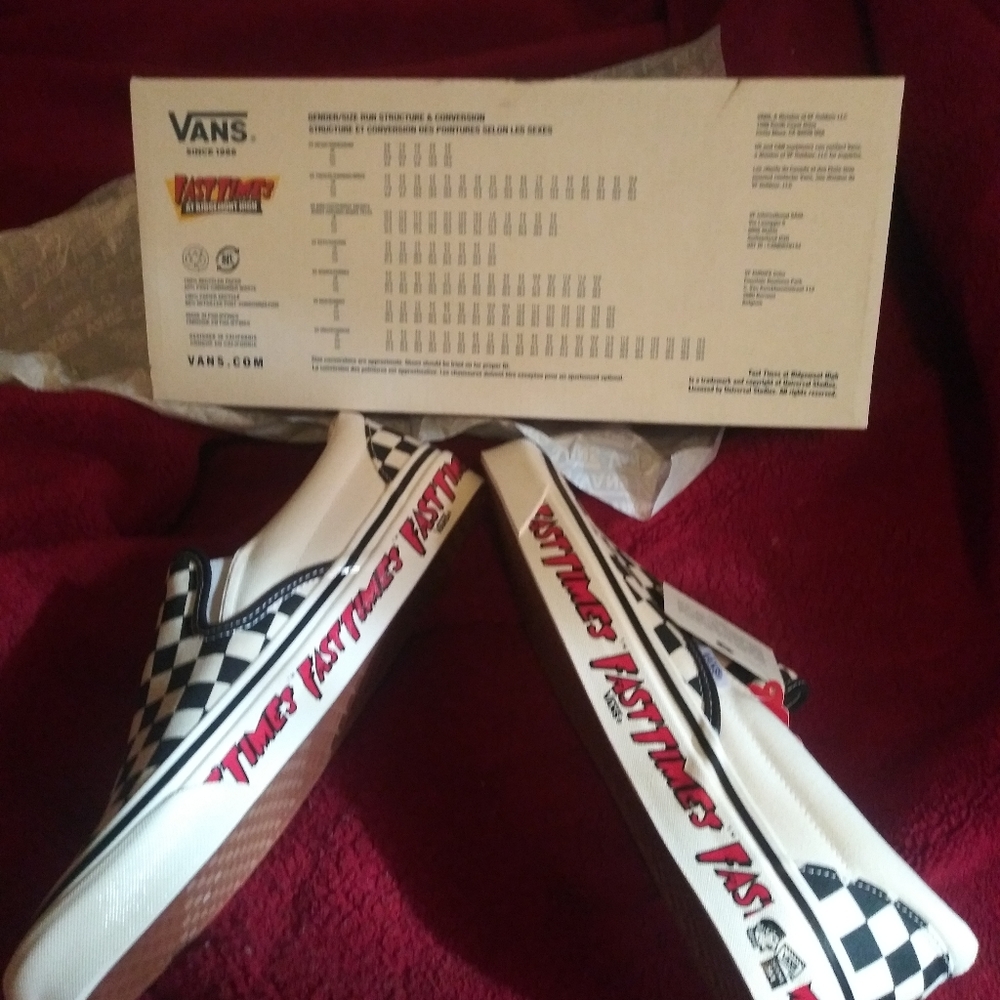 VANS "FAST TIMES AT RIDGEMONT HIGH